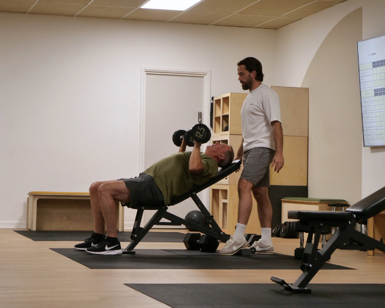 Cheltenham-based personal trainer supporting men over 40 with tailored fitness and strength programs.