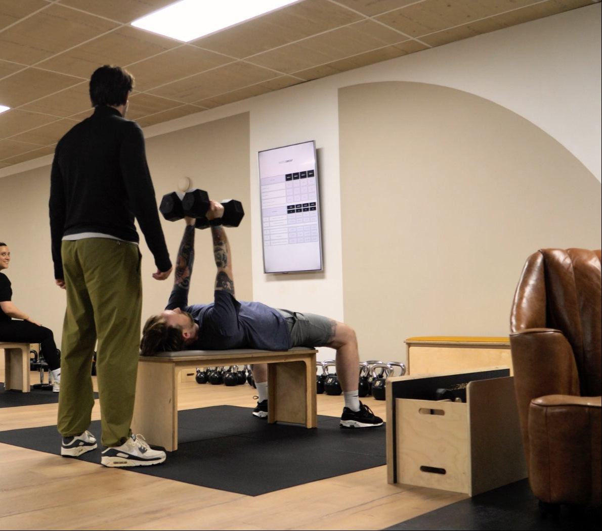 personal training studio in Cheltenham, Gloucestershire, welcoming clients over 40.