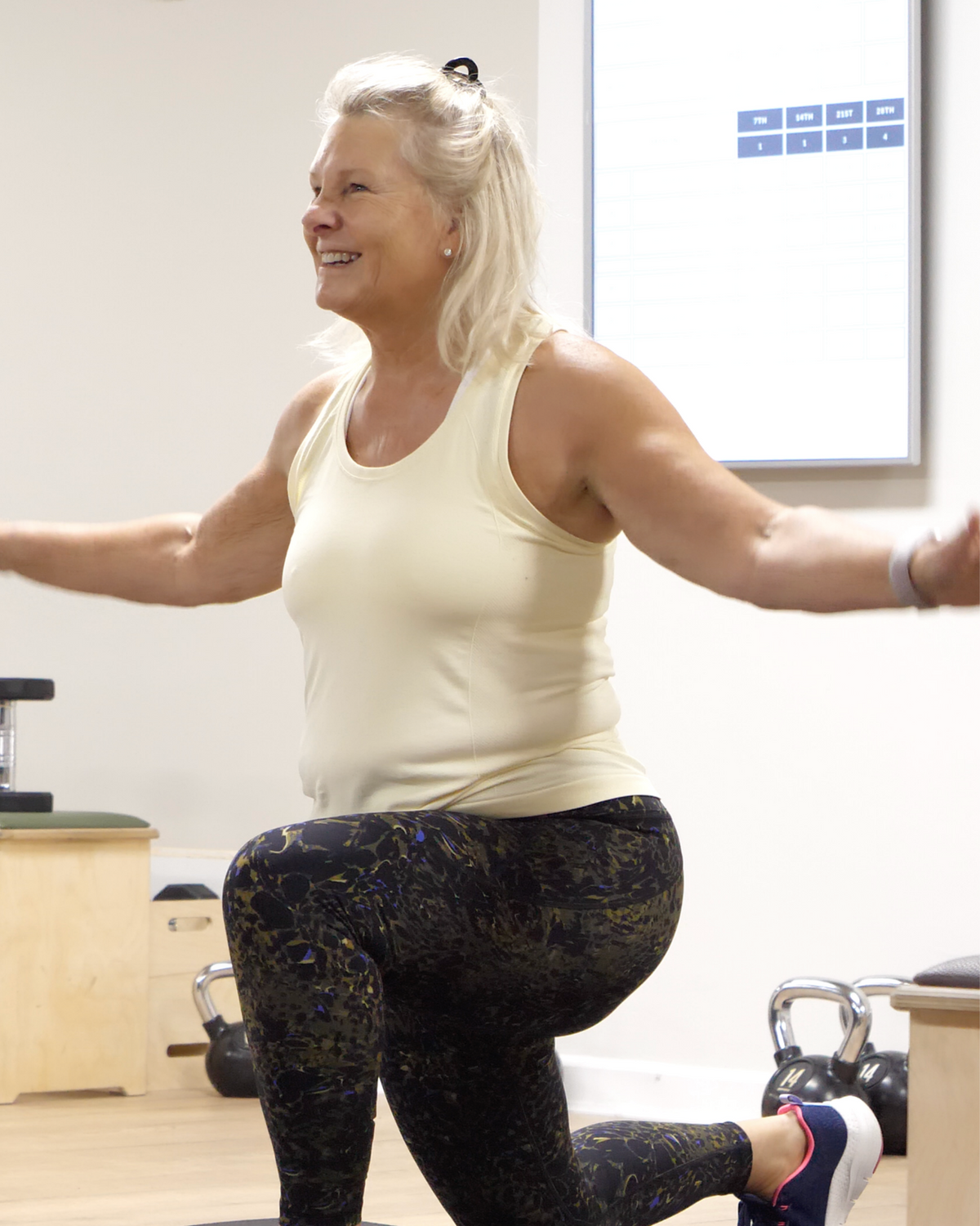 strength training in cheltenham for 40+ who want to build strength in a small group personal training environment