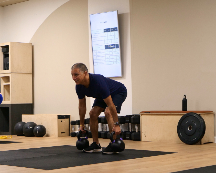 Cheltenham-based personal trainer supporting men over 40 with tailored fitness and strength programs.