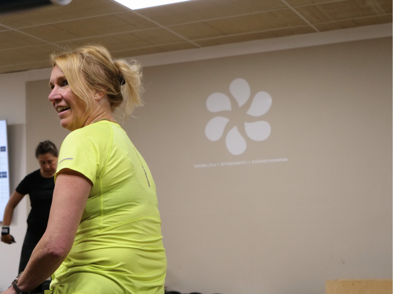 Personal training session focused on building confidence and resilience for women in menopause in cheltenham